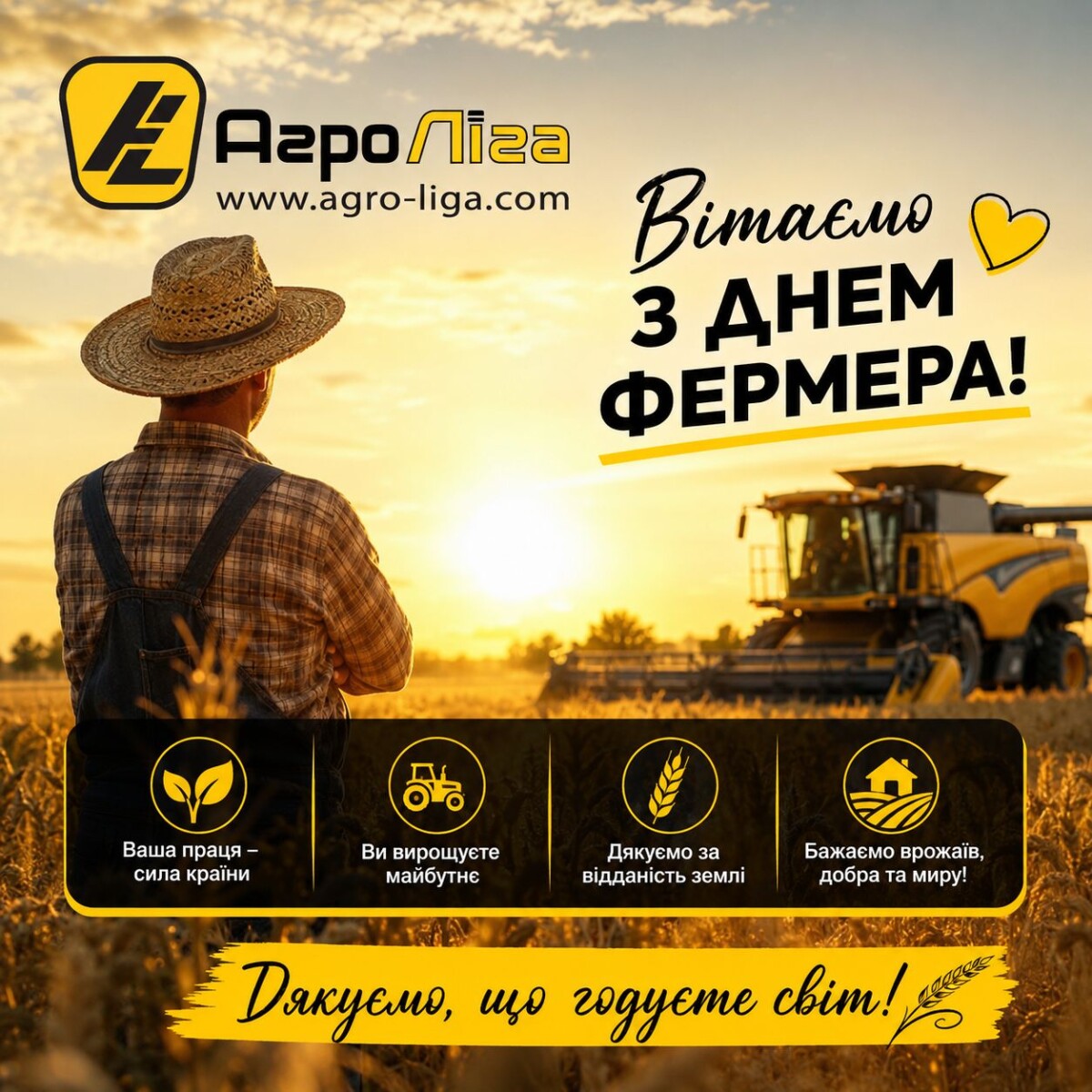 Вітаємо з Днем Фермера! - фото